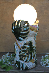 Lamp, Monstera Madness