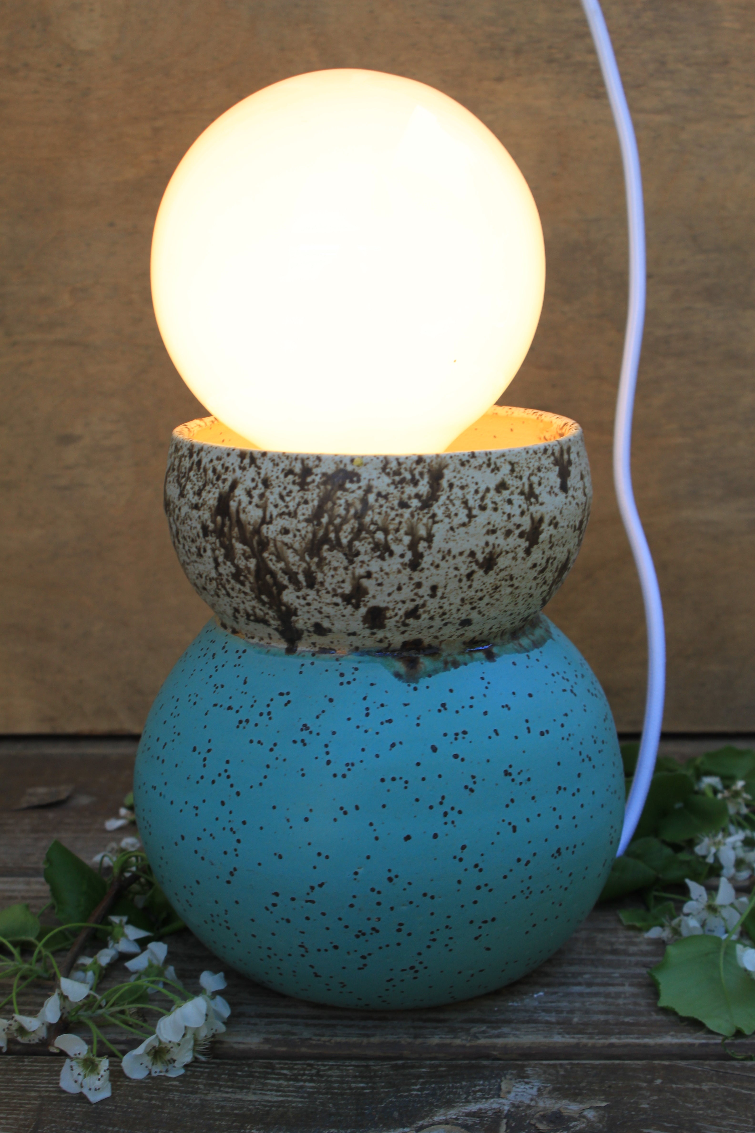 Lamp, Stony Shores Rounded