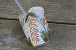 Load image into Gallery viewer, Tropical Bird of Paradise Carved Straw Cup
