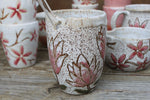 Load image into Gallery viewer, Magnolia Blooms Straw Cup, 16 oz
