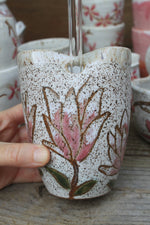 Load image into Gallery viewer, Magnolia Blooms Straw Cup, 16 oz
