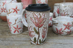 Load image into Gallery viewer, Magnolia Bloom Love Travel Mug, 18 oz
