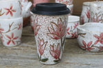 Load image into Gallery viewer, Magnolia Bloom Love Travel Mug, 18 oz
