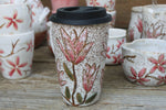 Load image into Gallery viewer, Magnolia Bloom Love Travel Mug, 18 oz
