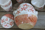 Load image into Gallery viewer, Cherry Blossom Blush Large Lidded Jar
