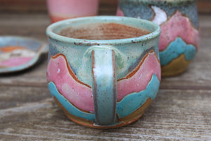Distant High Peaks Mug, 14 oz