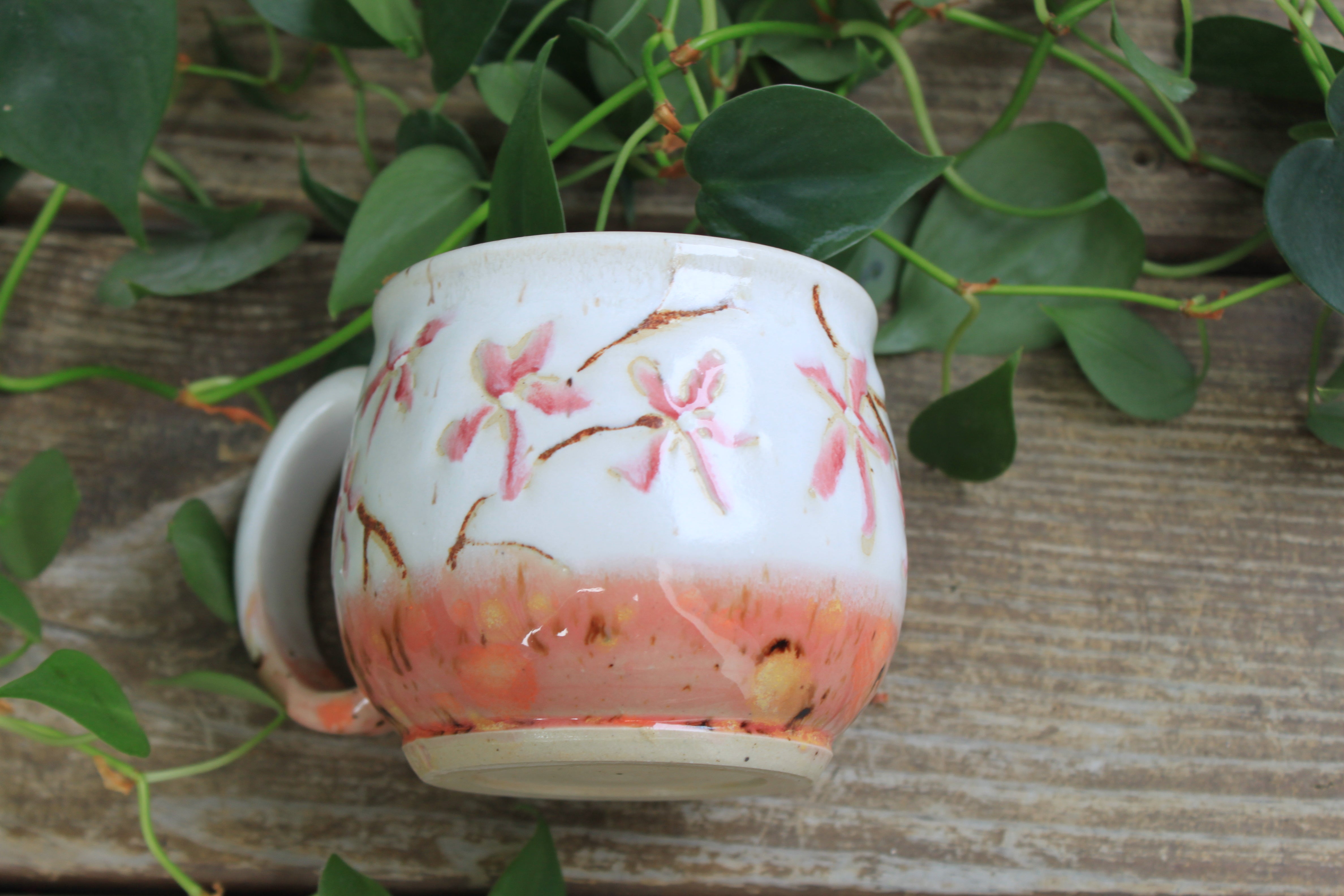 Cherry Blossom Blush Mug, 14.5 oz