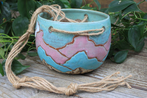 Distant High Peaks Hanging Planter