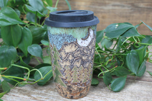 Alpine Adventure Nights Handled Travel Mug, 19 oz