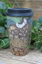 Load image into Gallery viewer, Alpine Adventure Nights Handled Travel Mug, 19 oz
