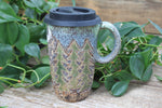 Load image into Gallery viewer, Alpine Adventure Nights Handled Travel Mug, 19 oz
