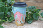 Load image into Gallery viewer, Desert Mountain Days Handled Travel Mug, 20 oz
