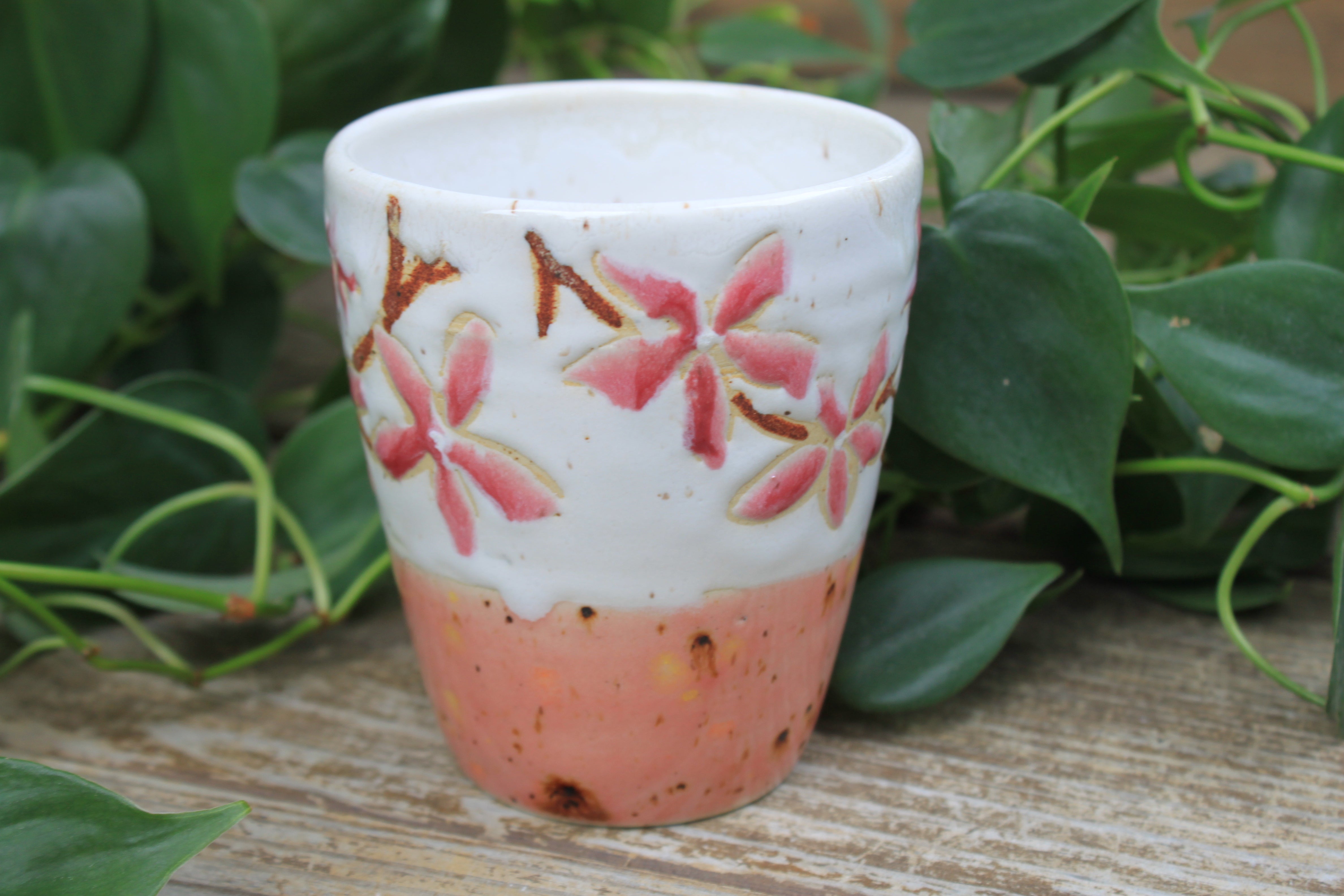 Cherry Blossom Blush Cup, 11 oz