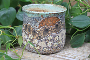 Alpine Flower Fields Sunset Mug, 18 oz