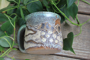 Alpine Flower Fields Sunset Mug, 18 oz