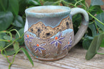 Load image into Gallery viewer, Coneflower Fields and Rolling River Nights Mug, 16 oz
