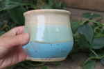 Load image into Gallery viewer, Thumbprint Cup - Ocean Horizon, 14 oz
