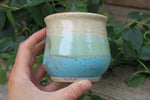 Load image into Gallery viewer, Thumbprint Cup - Ocean Horizon, 14 oz
