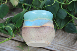 Thumbprint Cup - Sandy Shores, 14 oz