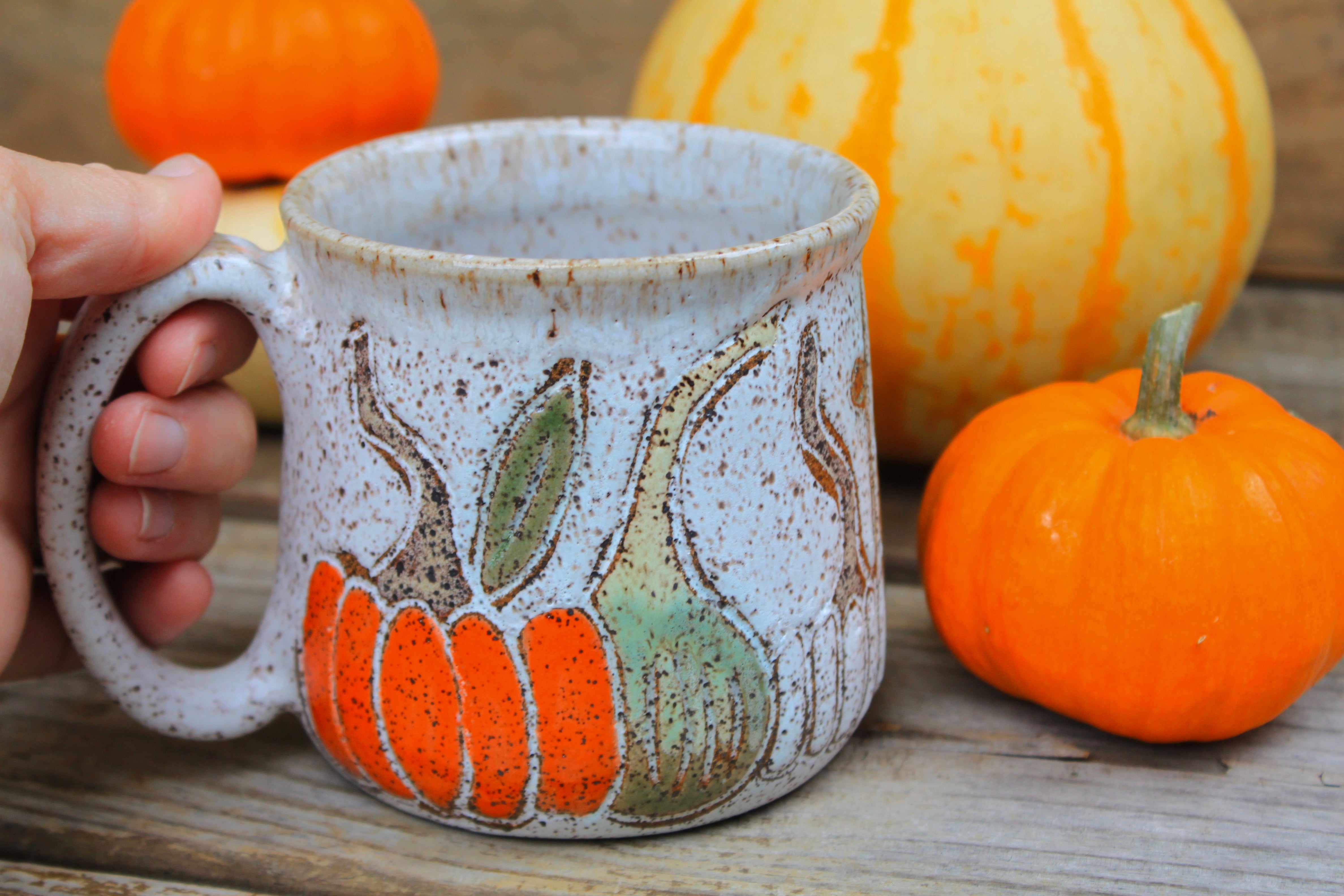 Gorgeous Gourds Mug, 18 oz