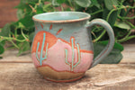 Load image into Gallery viewer, Desert Mountain Sunset Mug, 17 oz
