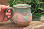 Load image into Gallery viewer, Desert Mountain Sunset Mug, 17 oz
