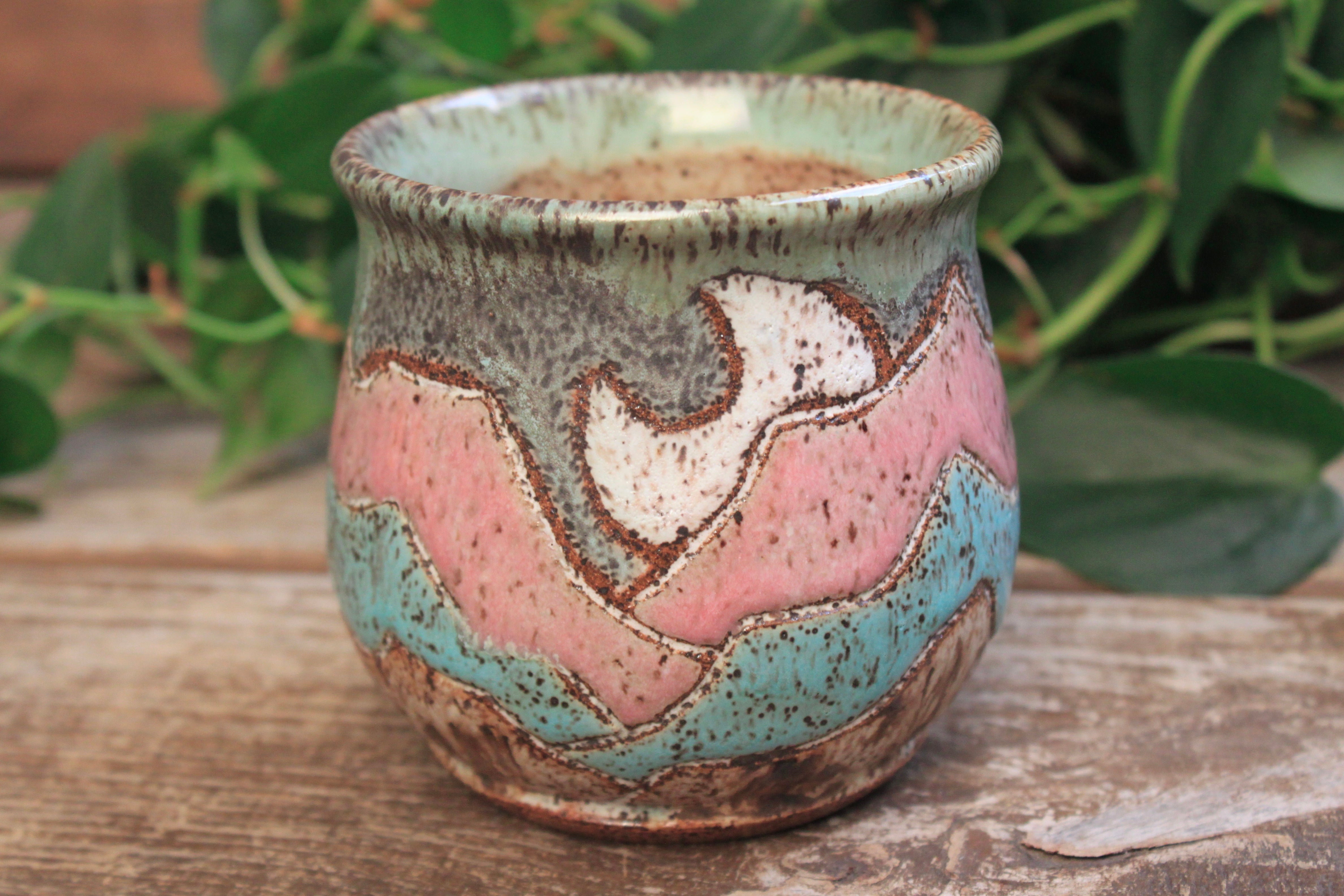 Distant High Peaks Mug, 15 oz