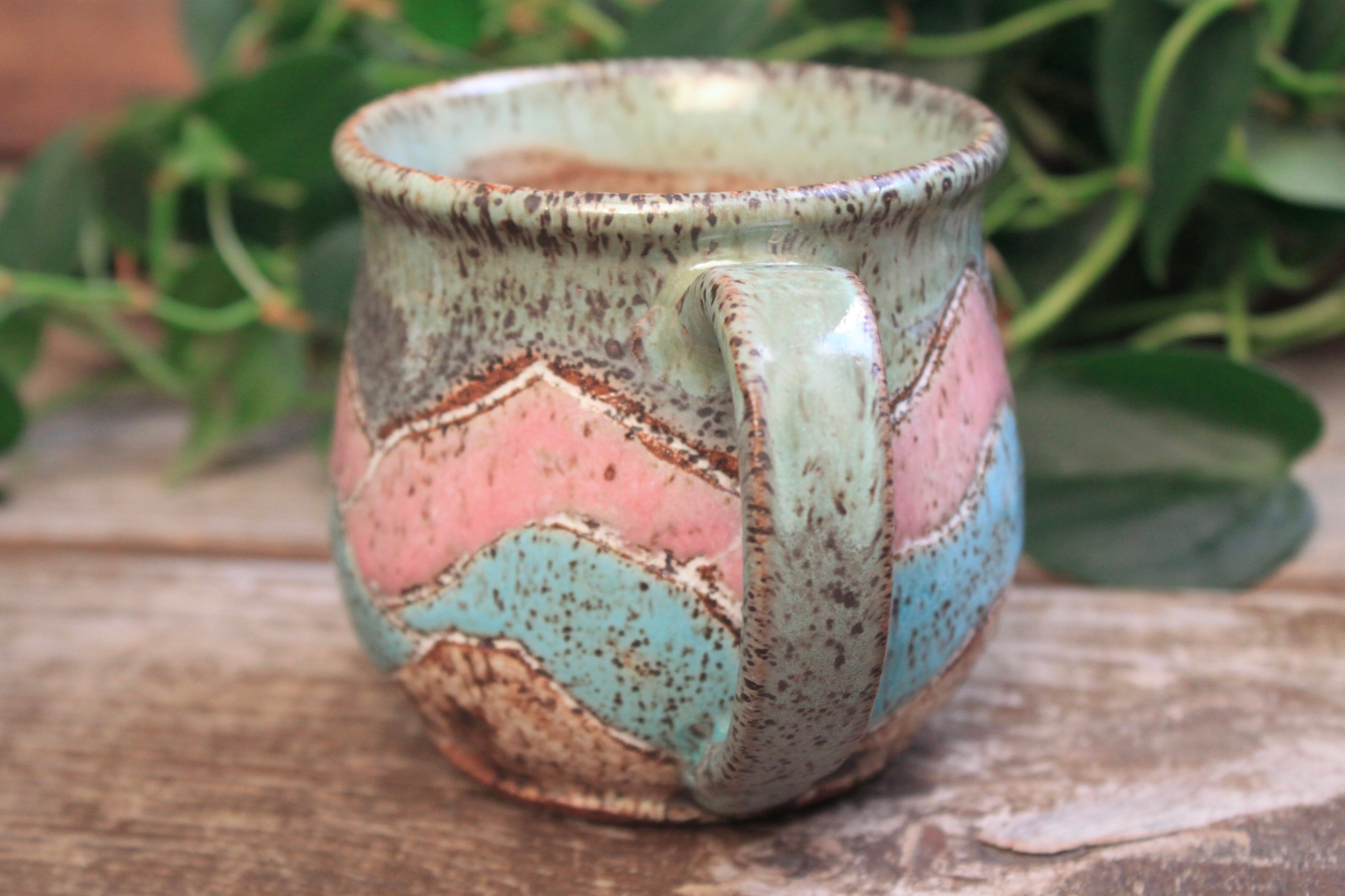 Distant High Peaks Mug, 15 oz