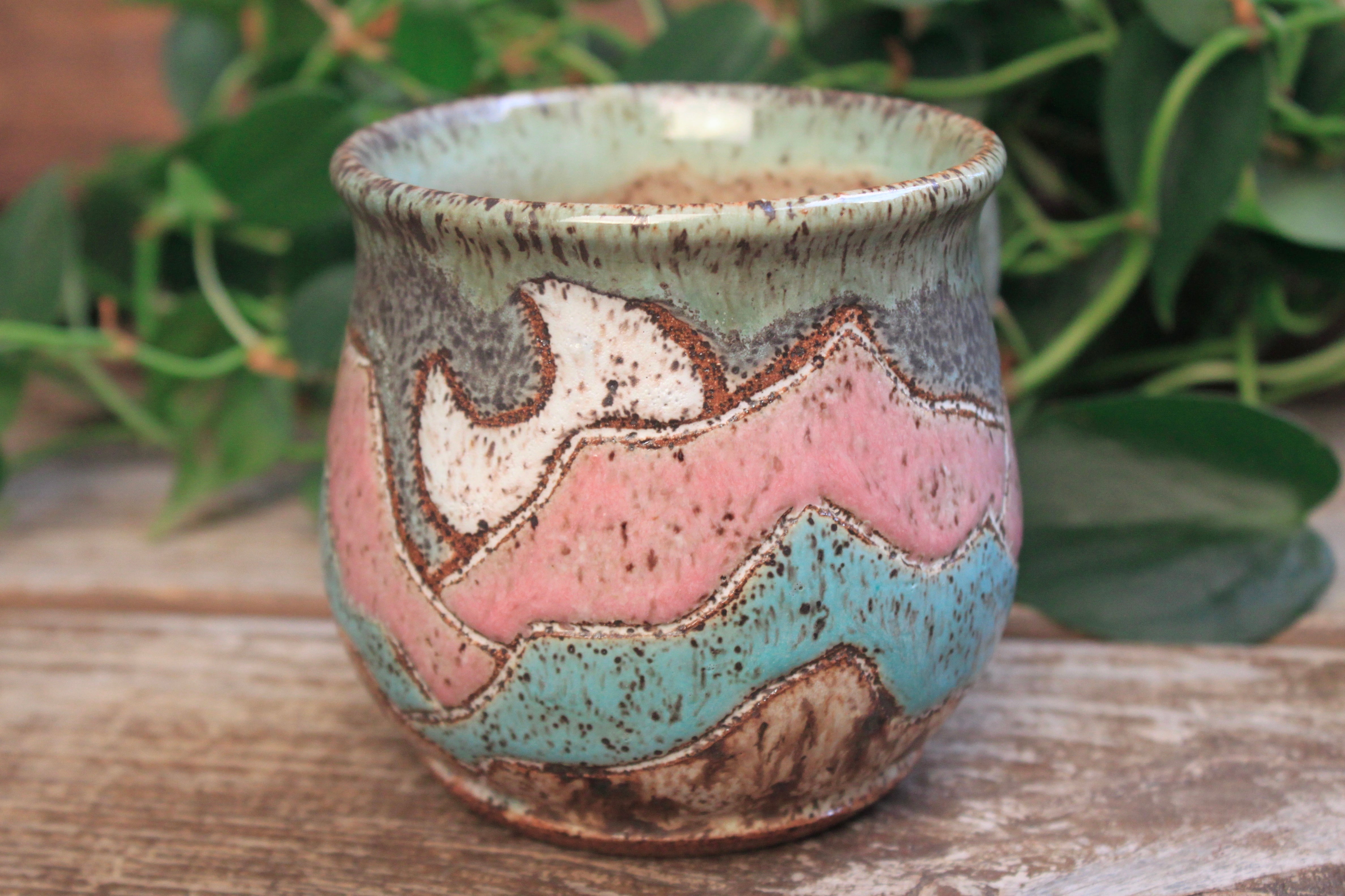 Distant High Peaks Mug, 15 oz