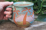 Load image into Gallery viewer, Dreamy Ocean Views Sunset Mug, 16 oz
