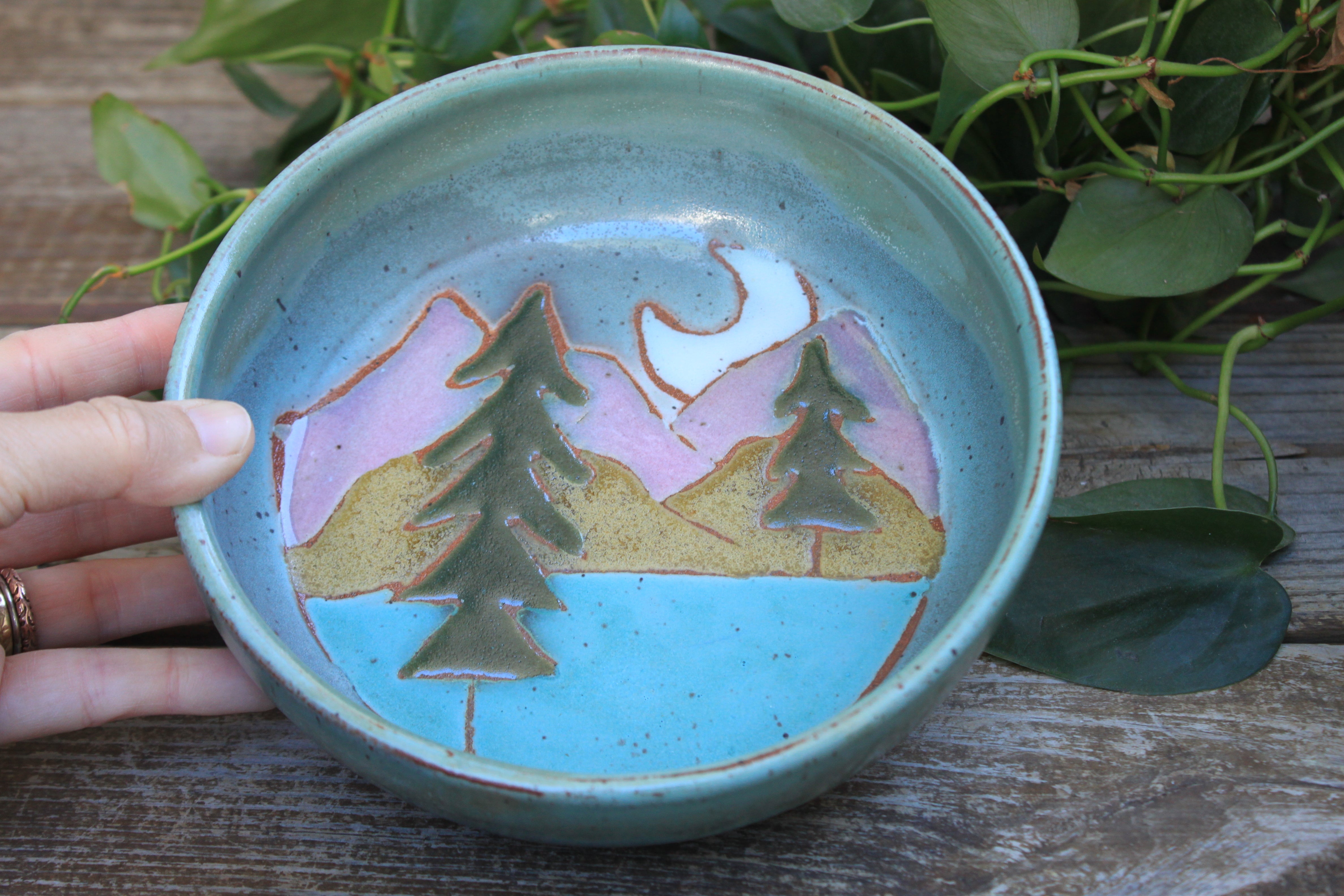 Evergreen Dreams Plate Bowl