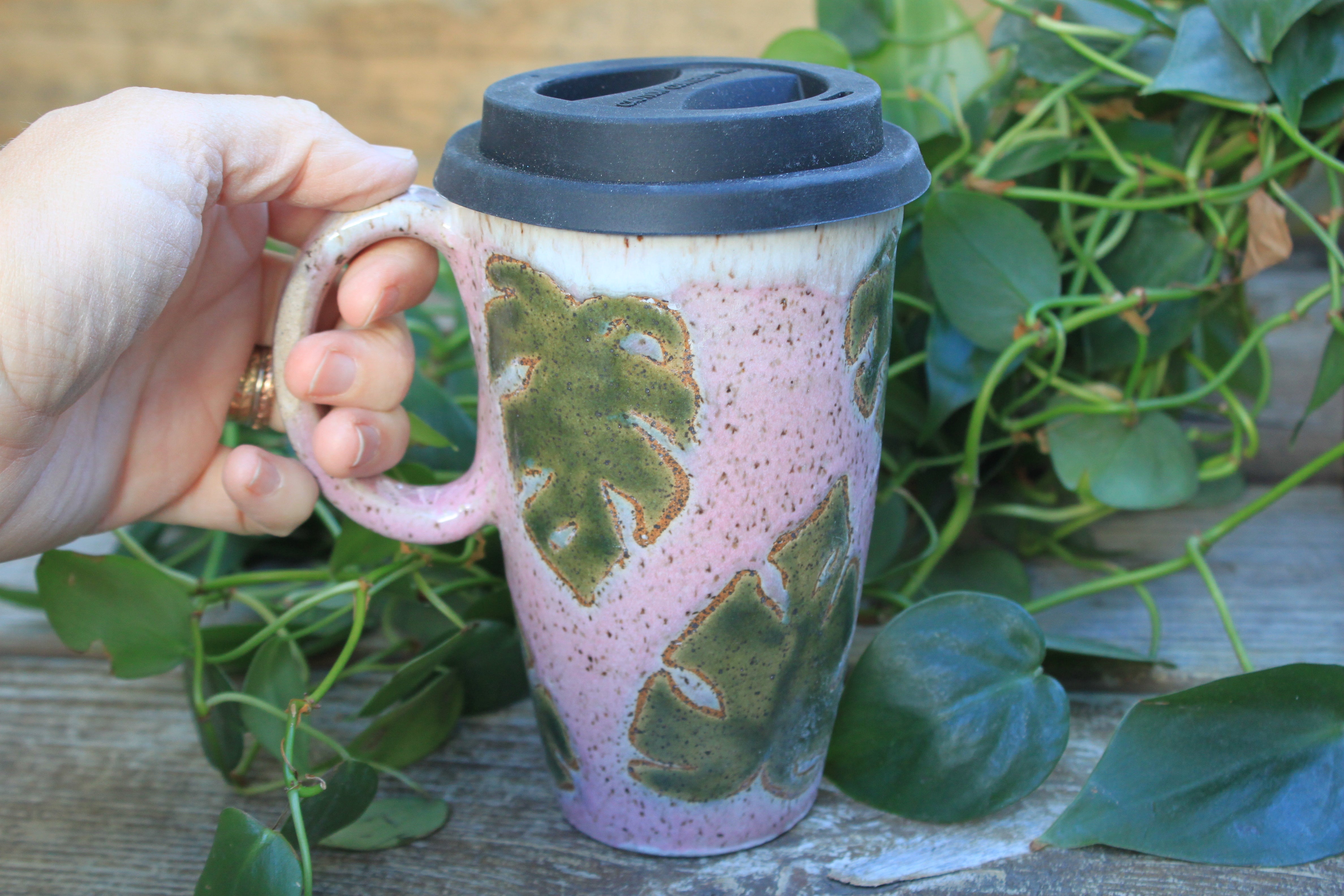 Seconds Sale! Monstera Madness Travel Mug, 16