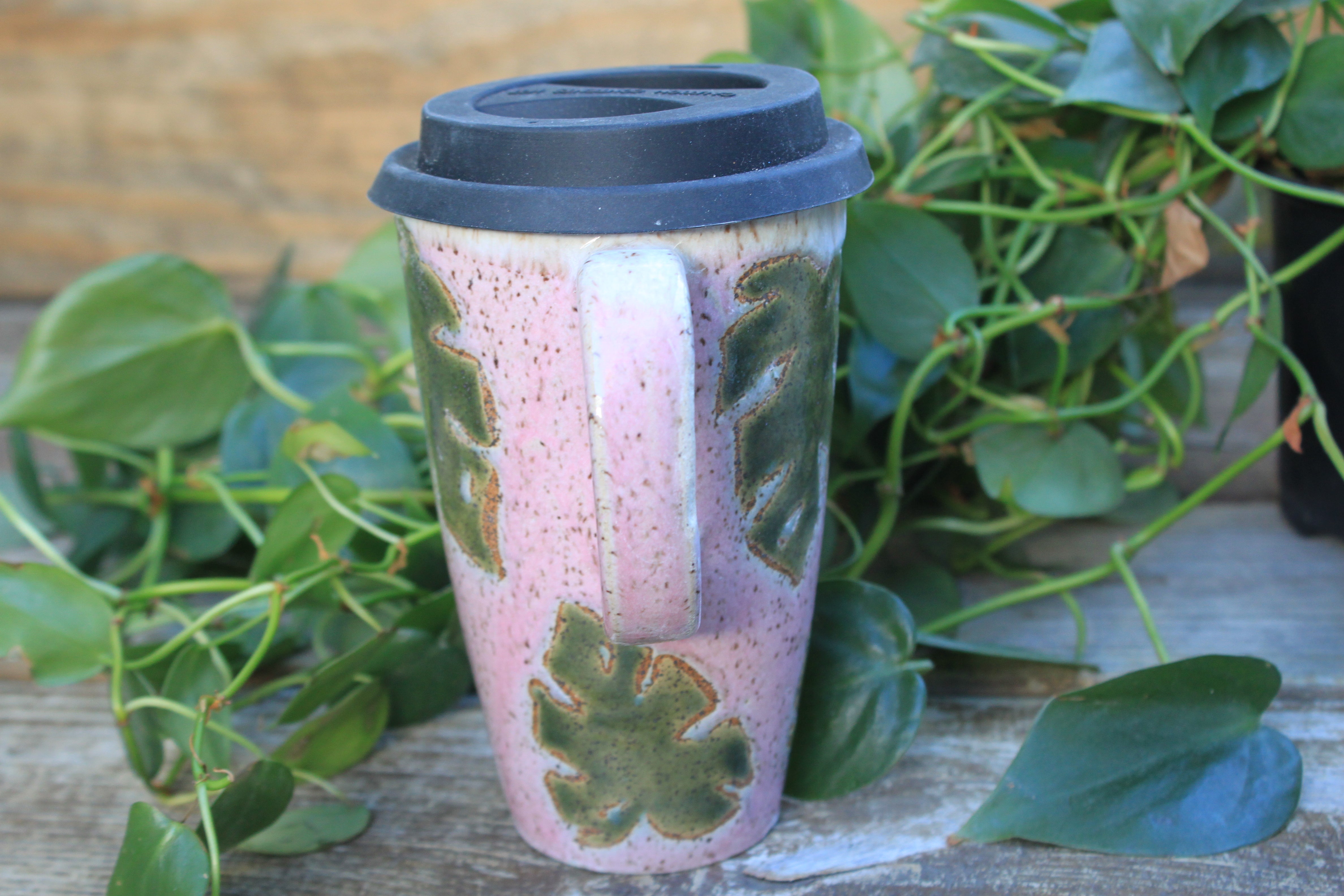 Seconds Sale! Monstera Madness Travel Mug, 16