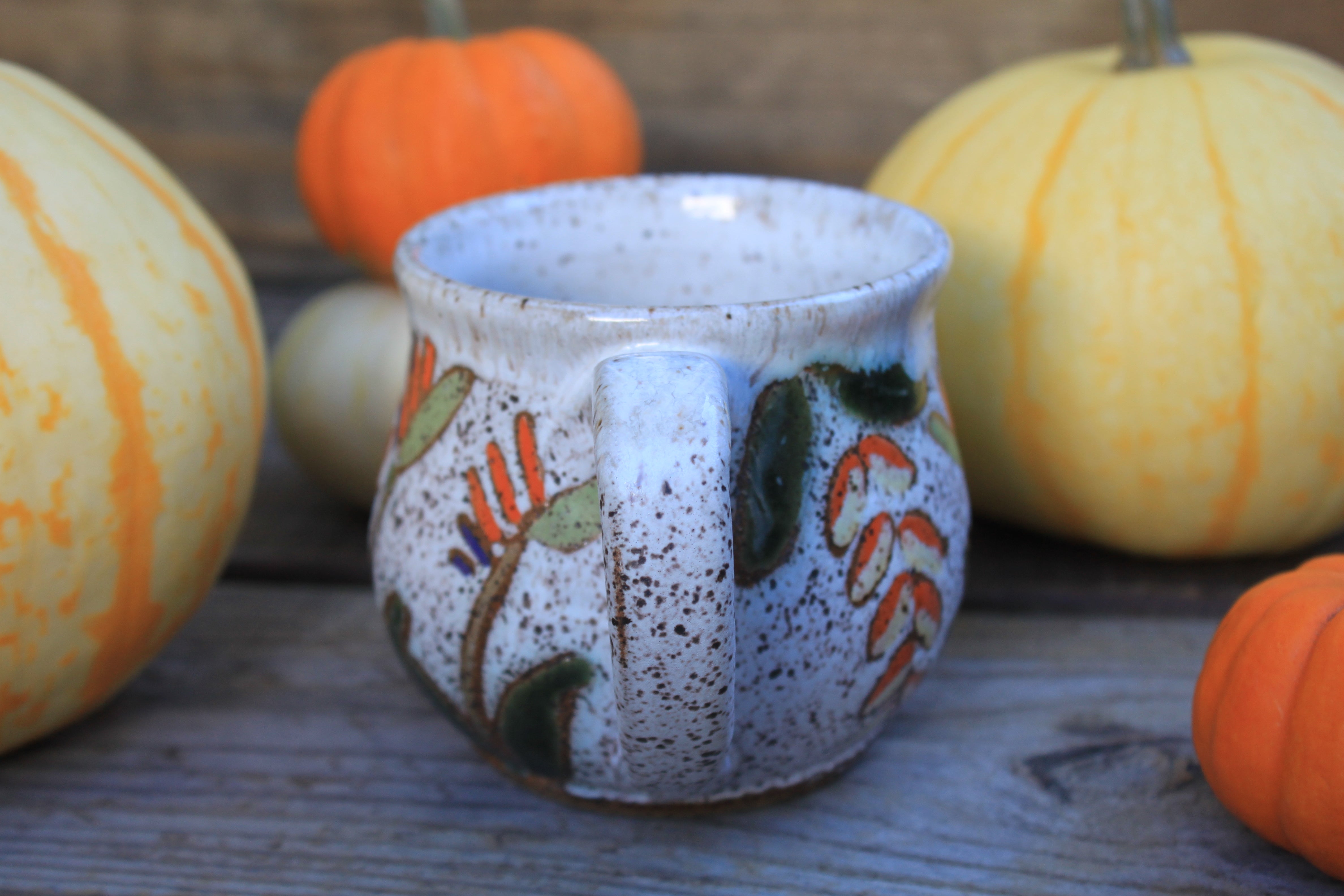 Tropical Bird of Paradise Mug, 16 oz