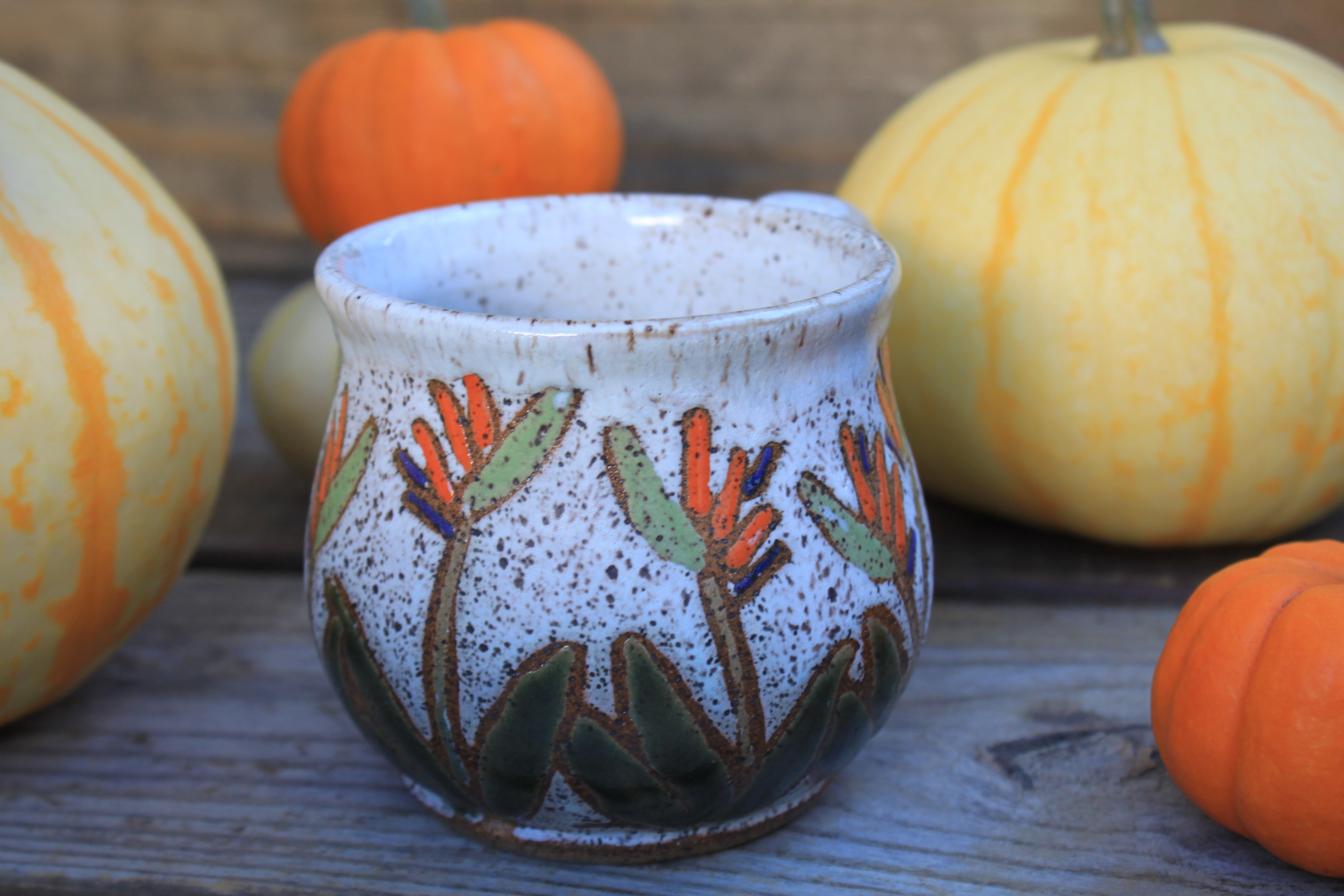 Tropical Bird of Paradise Mug, 16 oz