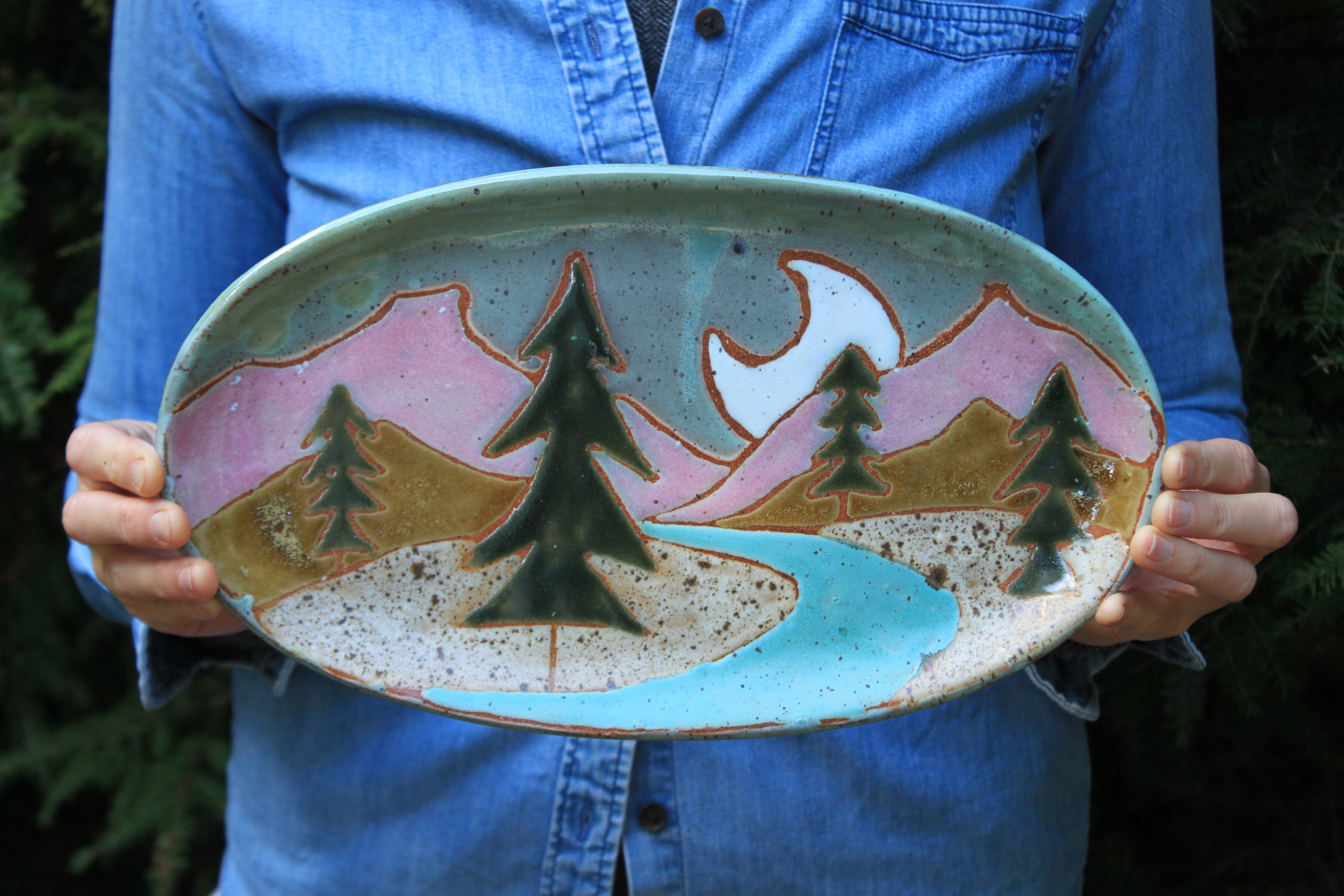 Evergreen Dreams Tray