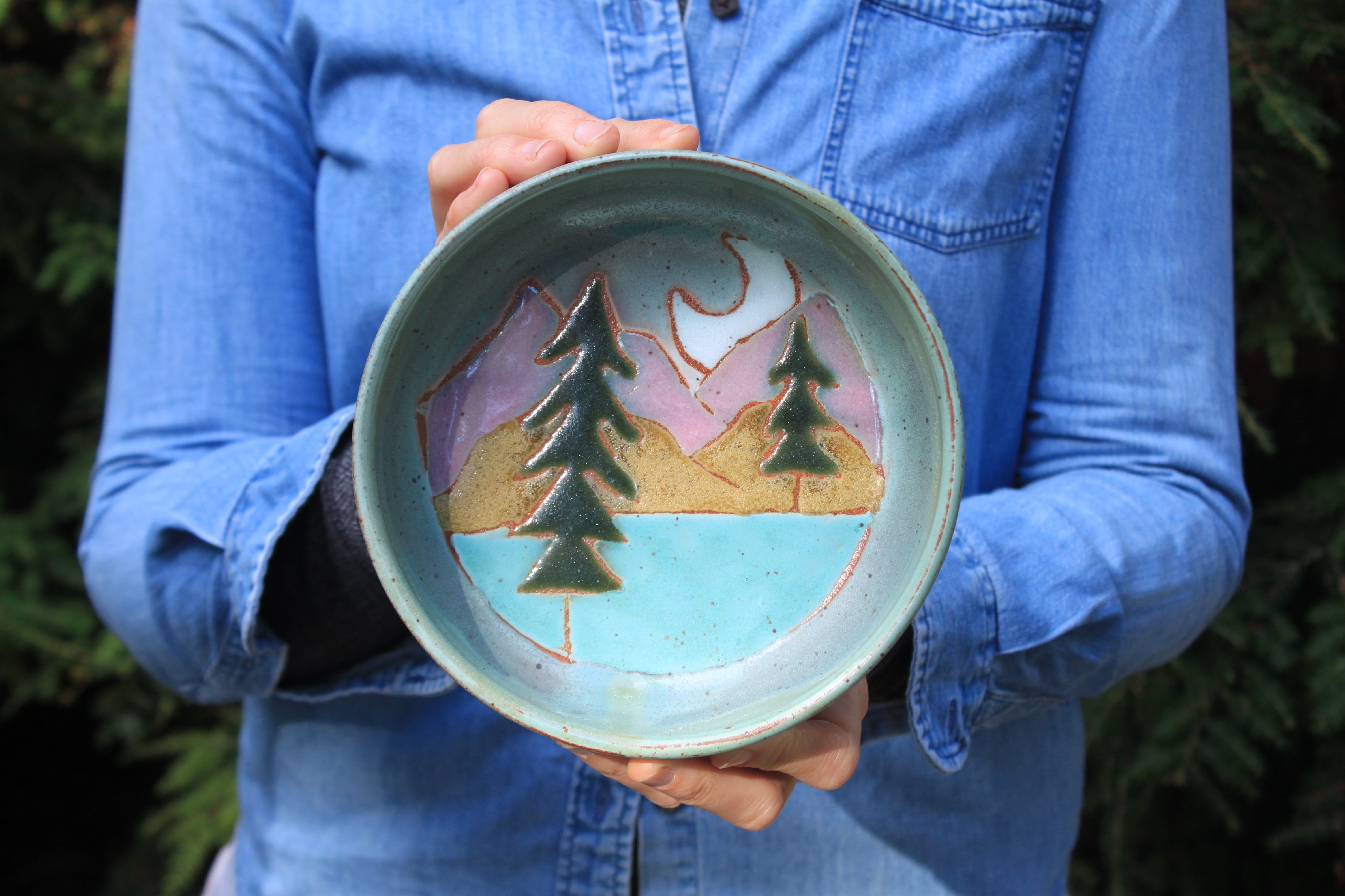 Evergreen Dreams Plate Bowl