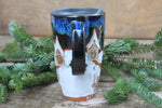 Load image into Gallery viewer, Ginger Bread House Snowy Village Travel Mug, 17 oz
