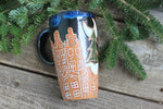 Load image into Gallery viewer, Ginger Bread House Village Travel Mug, 16 oz
