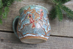 Load image into Gallery viewer, Cardinals in a Snowy Forest Mug, 17 oz
