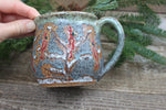 Load image into Gallery viewer, Cardinals in a Snowy Forest Mug, 17 oz

