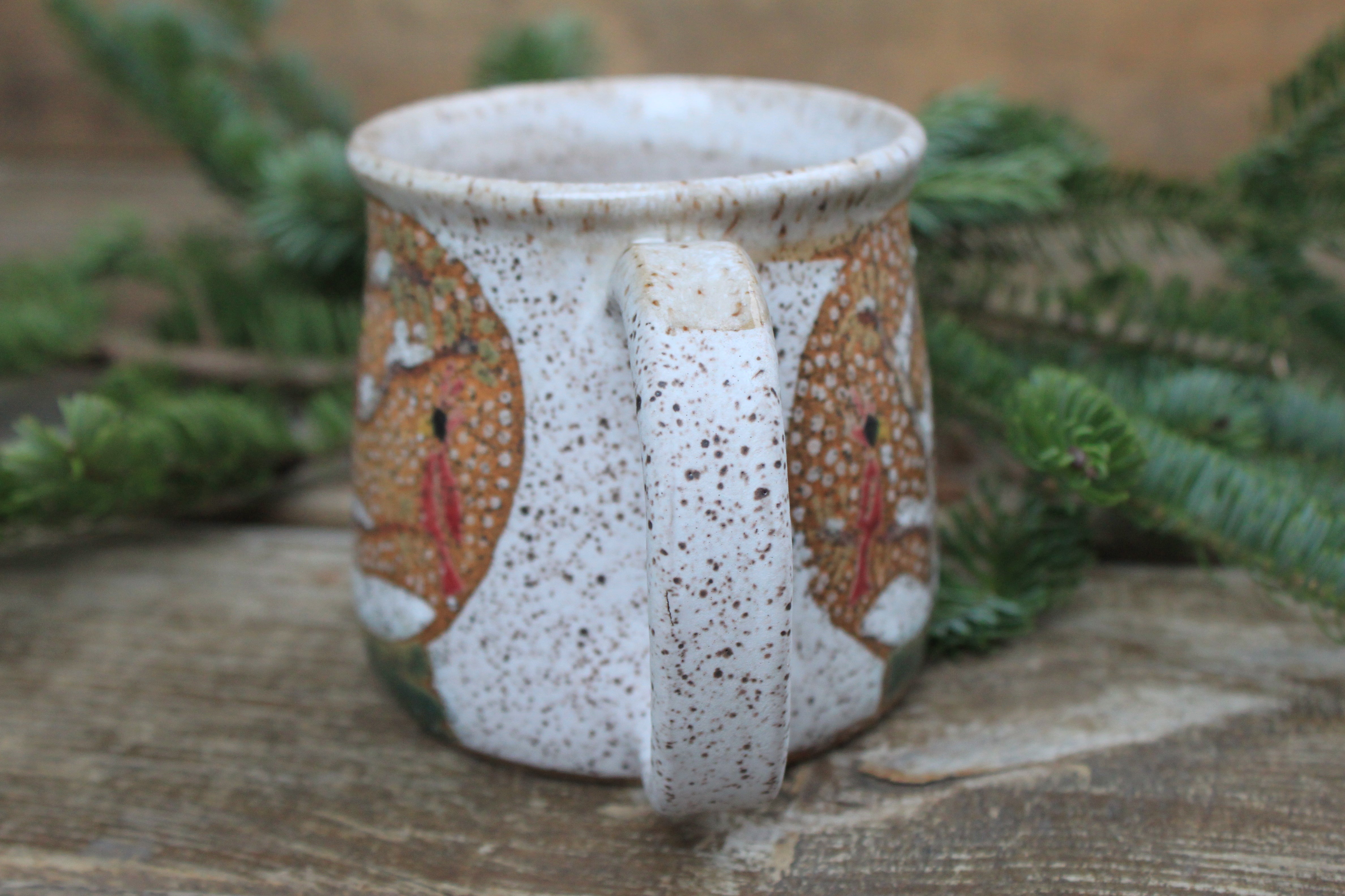 Cardinal Snow Globe Dreams Mug, 18 oz