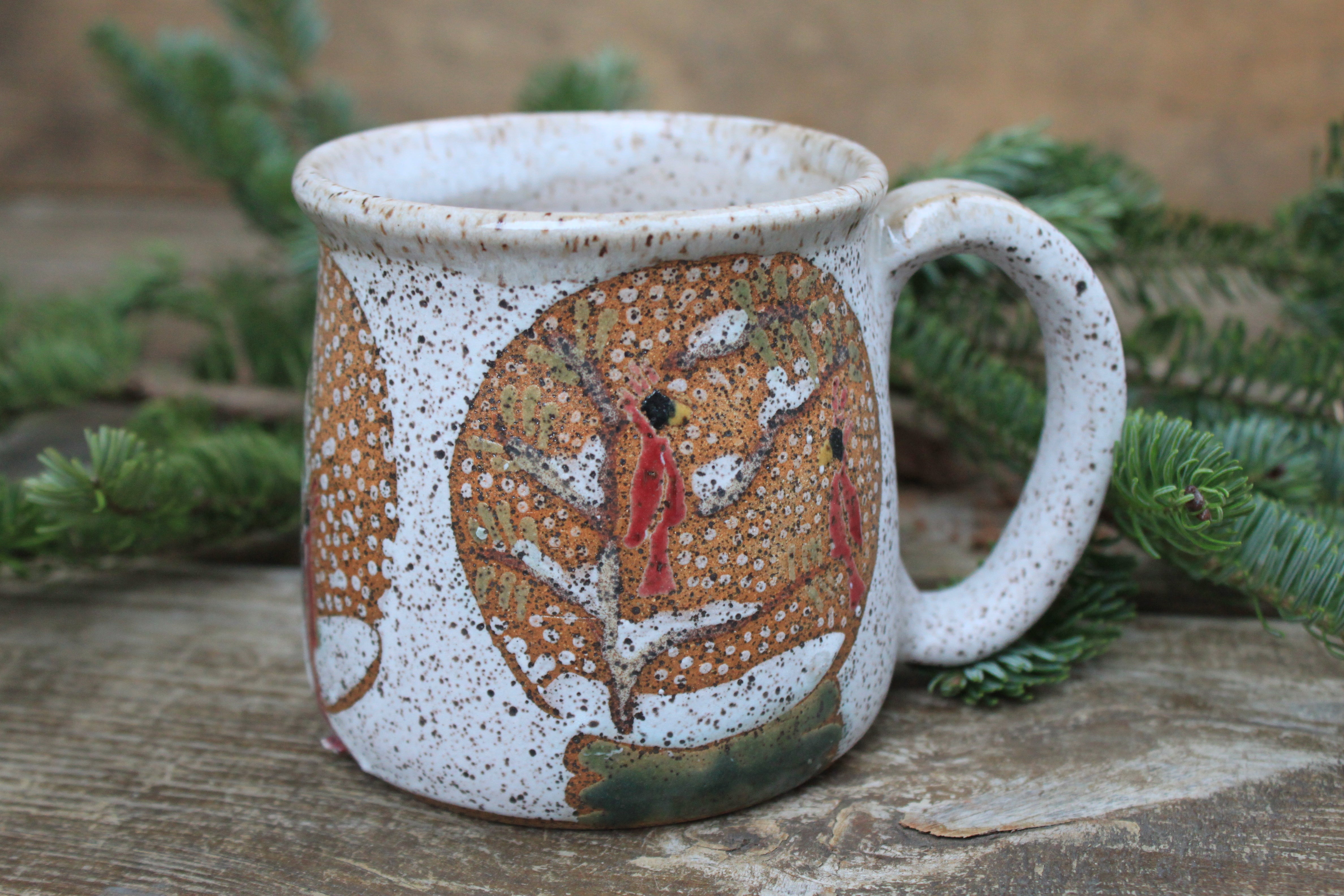 Cardinal Snow Globe Dreams Mug, 18 oz