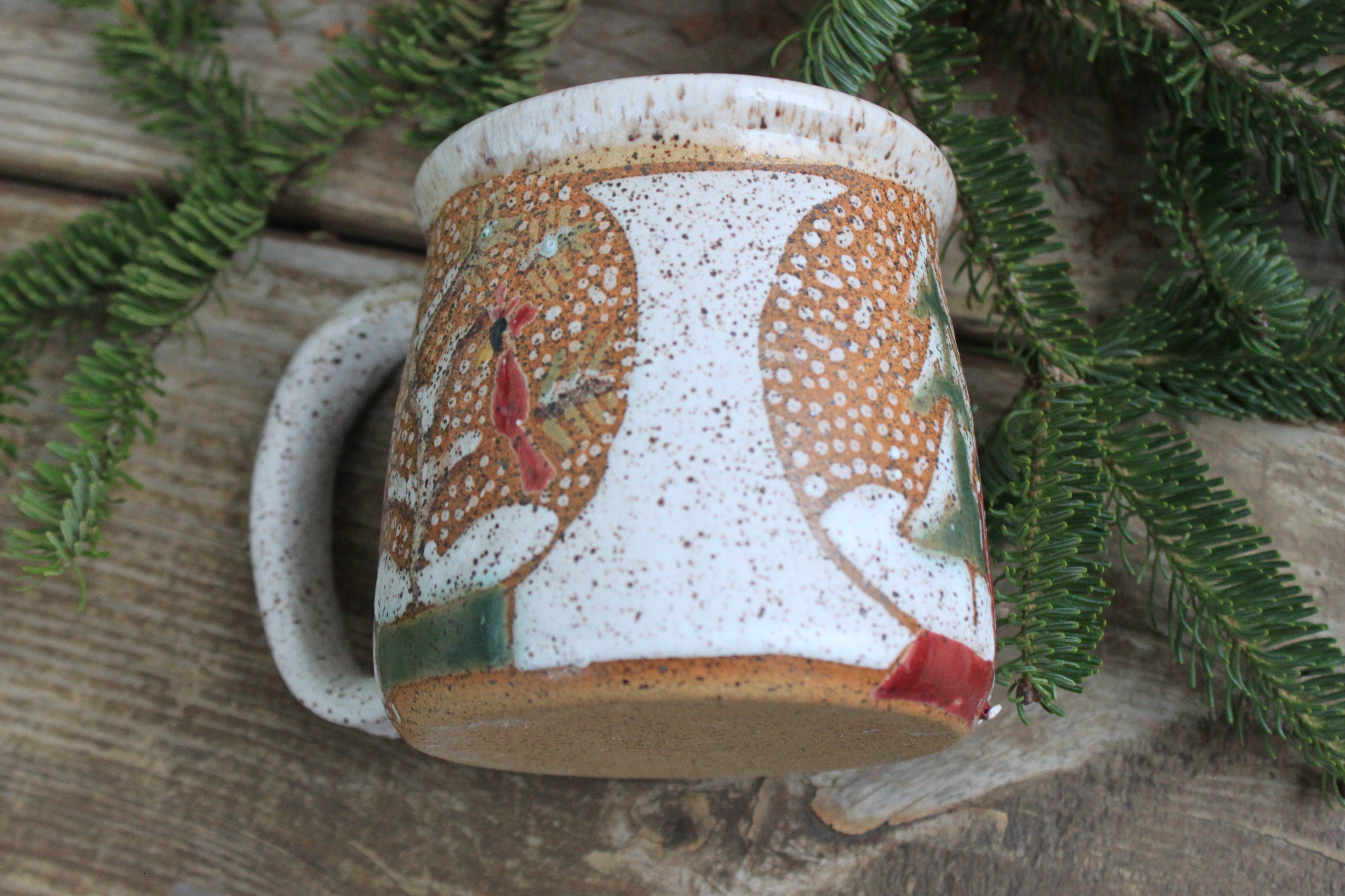 Cardinal Snow Globe Dreams Mug, 18 oz