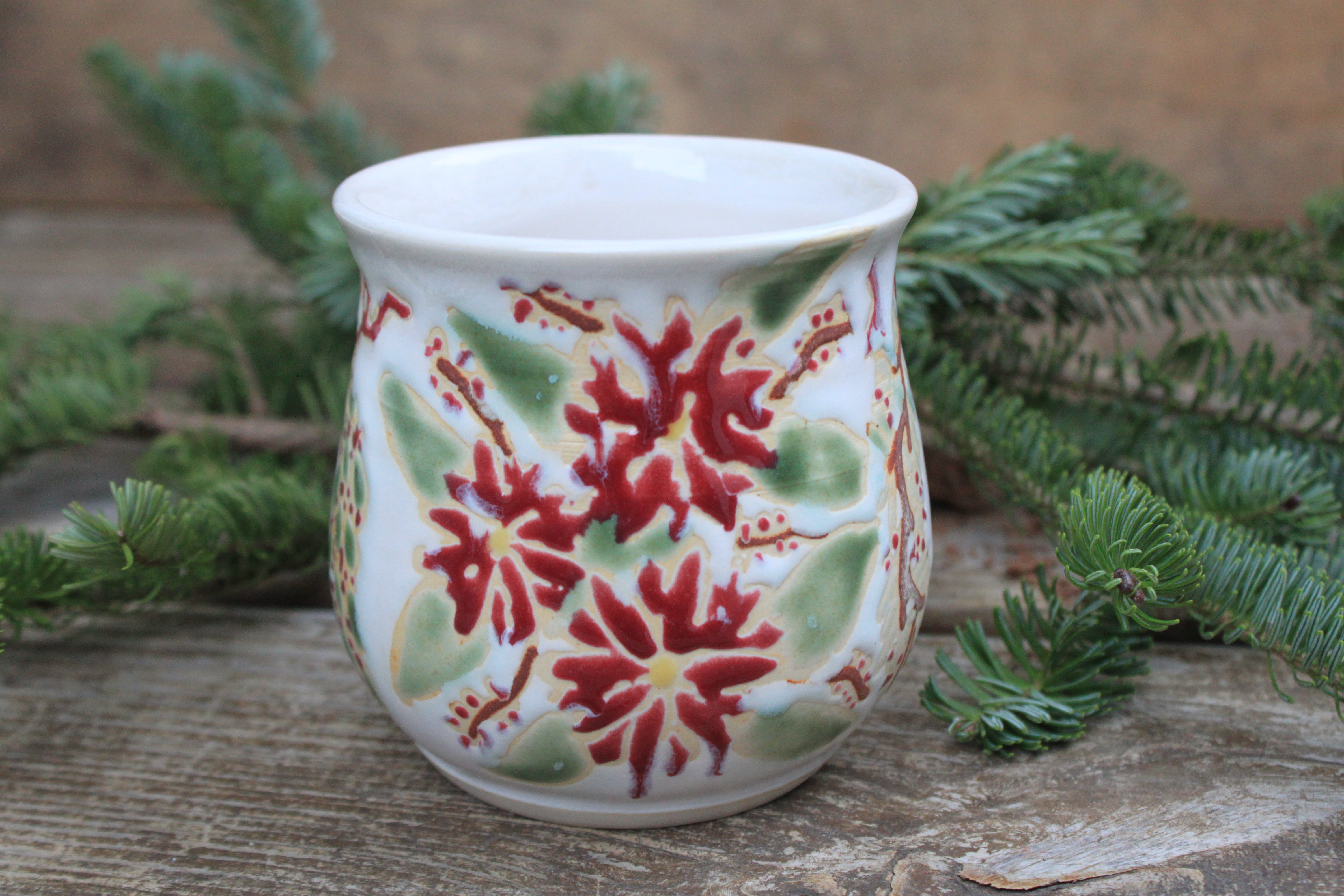 Wreaths of the Season Mug, 16 oz