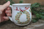 Load image into Gallery viewer, Wreaths of the Season Mug, 16 oz
