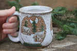 Load image into Gallery viewer, Evergreen Dreams Snow Globe Mug, 18 oz
