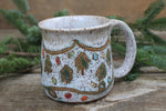 Load image into Gallery viewer, Twinkly Lights and Evergreens Mug, 18 oz
