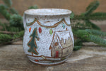 Load image into Gallery viewer, Festive Cabin in Evergreen Grove Mug, 17 oz
