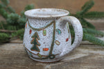 Load image into Gallery viewer, Festive Cabin in Evergreen Grove Mug, 17 oz

